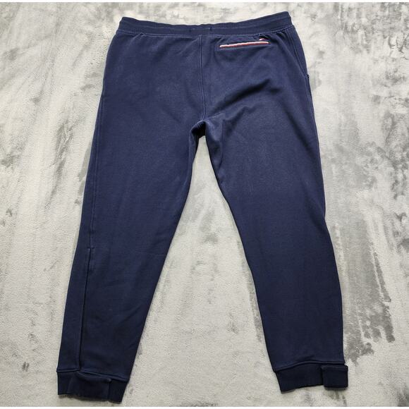 Tommy Hilfiger Pants Womens XL Blue Adaptive Cuffed Jogger Stretch Casual Lounge - Picture 2 of 16